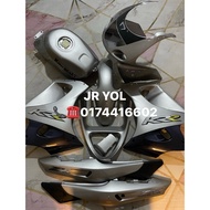 COVERSET SILVER ZX KAWASAKI RR/ZX150 (ADA FUEL TANK)