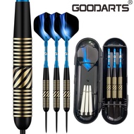 GOODARTS 3 pieces 23 g Steel Tip Dart Set Professional Darts with Plastic Dart