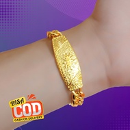 24k Gold Chain Bracelet Fashion Thick Star