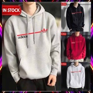 ⚡Ready Stock⚡Hoodie Adidas Red Line Lelaki Hoodie Man Hoodie Women Jaket Perempuan Hoodie Unisex Baju Hoodei Lelaki