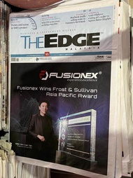 Old news paper "the edge" (like english paper s size)10 kg rm33