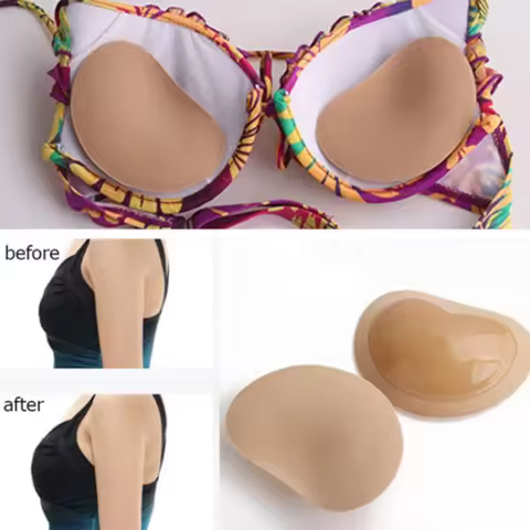Sticky Bra Pads Removable Padding Inserts Cups Chest Push Up Padding Thicken Invisible Bra Cushions 