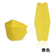 Pinnacle Korean version of kf94mask fish type kn95 mask four-layer meltblown cloth independent packa