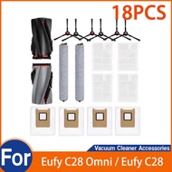 For Eufy C28 Omni / Eufy C28 Robot Vacuum Cleaner Accessories (Parts Pack 18PCS）