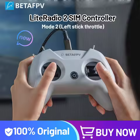 BETAFPV LiteRadio 2 SIM Controller Mode 2 Triple-Mode Simulator Controller 8Channel Type-C Port for