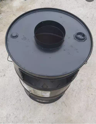 เตาเผาขยะ ขนาด 200 ลิตร (คละสี) SS Pro Management