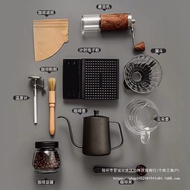 Hand-Brewed Coffee Maker Set Hand-Brewed Coffee Machine Hand-Cranked Household Small Coffee Bean Gri