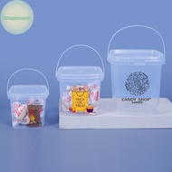Strongaroetrtu 280ML / 500ML / 1L / 2L Empty BPA-Free Plastic Container with Lid Airtight PP Bottle 