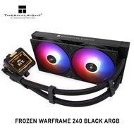 Thermalright แช่แข็ง WARFRAME 360สีดำ CPU ทั้งหมดในหนึ่งระบายความร้อนด้วยน้ำ2.4นิ้วจอแสดงผล LCD แสดง