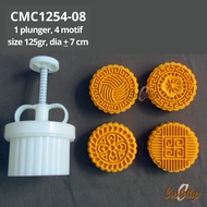 Mooncake Mold 125gr CMC1254-08 Pia Moon Cake Snowskin Mochi Cake Tok