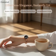 [coconut] Girls Casual LED Electronic Bracelet Watch Touch Control Screen Portable Digital Watch for