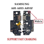 Samsung A05 A055F Charger Connector With Ic Board Mic Charging Board