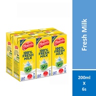 [Bundle of 6] Magnolia UHT Fresh Milk 200ml
