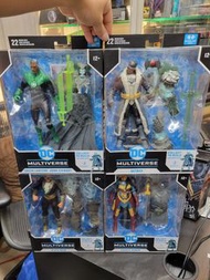 "McFarlane Toys  DC Multiverse ""無盡寒冬"" (Endless Winter) ; 約翰·史都華 (John Stewart)、蝙蝠俠 (Batman)、黑亞當 (B