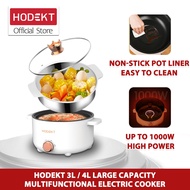 HODEKT Electric Cooker 3/4L Periuk Nasi Elektrik Pot Electric Cooker multifunctional pot