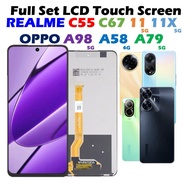 OPPO A60-A3X-A3 Pro-A5i Realme C65-12X-14X LCD