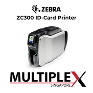 Zebra printer ZC300 Series Single-Sided ID card printer (with CardPresso software)