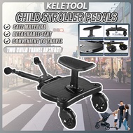 Universal Stroller buggy Board extension 2-in-1 Buggy Board with Detachable Seat stand board Board C
