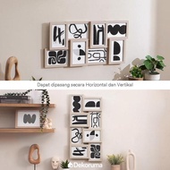 Dekoruma GAKU Photo Frame Collage 8 Frame 4R PT