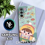 Rubber case for SAMSUNG A36/CC40/CUTE Motif/casecase SAMSUNG A36 Casing/softcase SAMSUNG A36