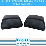 Lampu Plat Nomer Belakang Hella Original Mobil Universal VW Bmw Mercy Sepasang