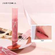 JudydoLL  Velvet Lip Lacquer 1G Lip Mud White Natural Color Holding Matte Finish Skin Lining Officia