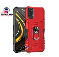 XIAOMI POCO M3 CASE ROBOT HIT EYE RING CASING HP ROBOT UNTUK XIAOMI REDMI POCO M3