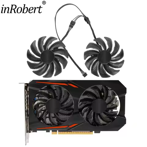 For Gigabyte Geforce GTX 1050 1050TI 1060 1070 1070TI Radeon RX 570 580 470 480 G1 New 88MM Cooler F