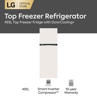 493L Top Freezer Fridge in Nature Beige Finish