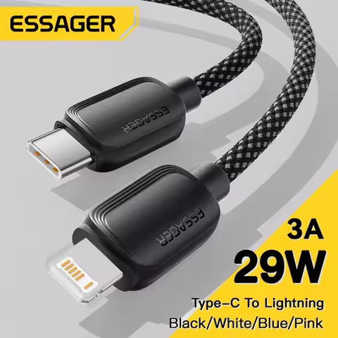 Essager USB Type C Cable For iPhone 14 13 12 11 Pro Max XS PD 20W Fast Charger USB C To Lighting 29W