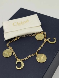 Chloé 香水金色手鏈