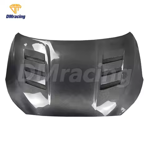 Amuse Style Carbon Fiber Vented Hood Bonnet for Hyundai Veloster N 2019-2022