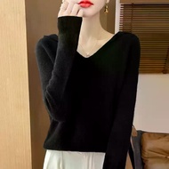 <![CDATA[Women’s Pure Knitwear Hoodie - Casual Fall-Winter Sweater]]>