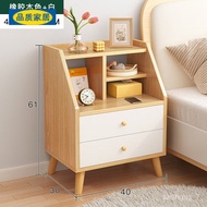 HY/JD Ecological Ikea Bedside Table Simple Modern Small Bedroom with Lock Small Cabinet Locker Simple Bed for Rental Roo