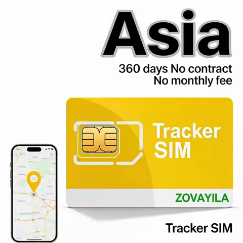 4g tracker sim card for Asia No Contract 360MB/360 Days Tri-Size 2G/3G/4G IoT for ST-901L TK905 GT06