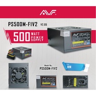 AVF Micro SFX 500W Power Supply ATX for PC CPU Desktop Computer Micro- PS500M-F1V2