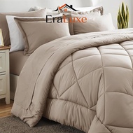 High Quality Bedsheet Set Queen Size 7 in 1 Bedsheet set – Plain Cader Set Comforter 7in1 Hotel Beds