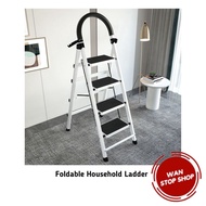 Folding Household Ladder Moveable Thickened Ladder Household Indoor Ladder Tangga Ready Stock