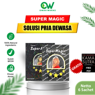 Tissue Magic Man Isi 6 Pcs Tissue Super Magic Tissue Antiseptic Kemasan Hitam