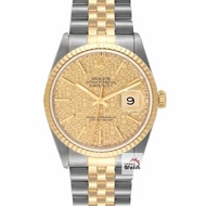 【大眾名錶】ROLEX 勞力士 16233 Datejust 蠔式日誌 印刷紀念T柱面 錶徑36mm 大眾名錶G230