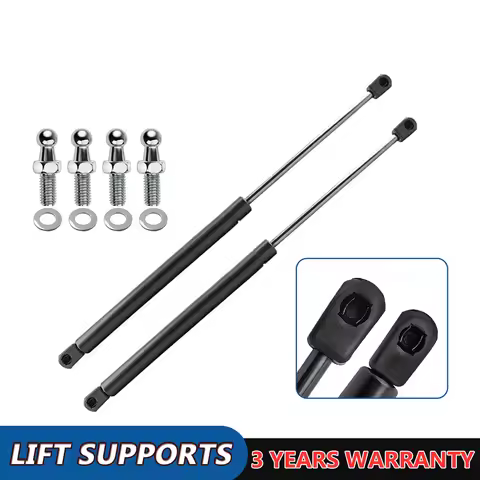2Pcs Universal Lift Supports Shock Struts Extended Length 17.13" 28lbs C16-02622 for Shell Window, T
