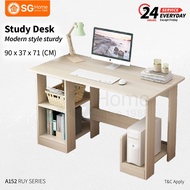 Study Writing Desk | 90cm x 37cm x 71cm | Computer Desk PC Laptop Table Study Home Office