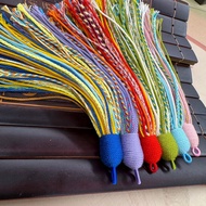 Tibetan Style Tassel Hand Rubbing Cotton Thread Tassel Pendant Hand-woven Rope Wenwan Accessories Br
