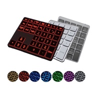 22~35 Keys 2.4G/BT Mode Multi-Function Digital Keyboard | Touch/with Computer Keys/Wired/7 Colors RG