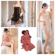 Sexy Costume For Woman Sex Lingeries For Women Nighties Women Sleep Wear Sex Night Dress Women Sleepwear Women Sexy Lingerie Sexy Sleepwear Silk Dress Lace Nightdress Night Dress Sexy Pajama Set Lace Seduction Husband