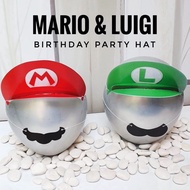 Mario Bros Hat Party Peach Luigi Crown Birthday Party Crown