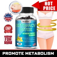 Garcinia Cambogia Extract, Ketones + ACV, Detox, Digestive Health, Appetite Suppressant, 30 Capsules