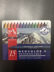 Caran d'Ache Neocolor II 水溶蠟筆 15色