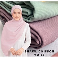 Shawl Chiffon HAVEY Shawl Chiffon Aritachi Selendang Chiffon HAVEY Shawl Plain Shawl Raya 2025
