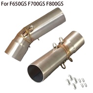 Bmw F650gs F700gs F800gs Stainless Steel Middle Link Pipe Exhaust Adapter